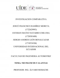 Neumaticos y Llantas. Página 1