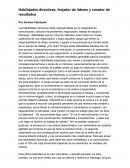 Habilidades directivas; forjador de líderes y creador de resultados. Trabajo individual UNIACC