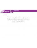 Actividad integradora 1 modulo 1 ¿Qué son las TIC?