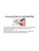 Etapas evaluacion de desempeño