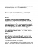 Proyecto: Aumento eficiencia en la elaboración de varilla en maquina roscadora en área de primarios