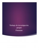 Trabajo de investigación grupal. Fonanzas Cencosud S. A