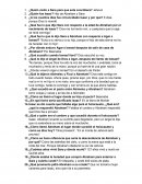 Cuestionario de Génesis