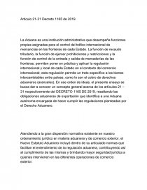 TRIBUTOS ADUANEROS. Página 1