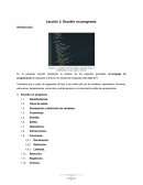 Escribir un programa