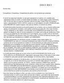 Discurso para Partido Político