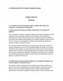 Informe de el caso empresa El Químico