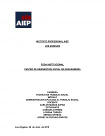 Analisis FODA INSTITUCIONAL. Página 1
