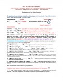 Guía de Ejercicios Logaritmos