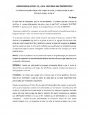 CORONAVIRUS (COVID 19), ¿UNA HISTORIA SIN PRECEDENTES?