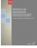 Aportación del Capital Humano a la Competitividad de una organización
