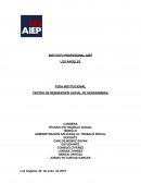 Analisis FODA INSTITUCIONAL