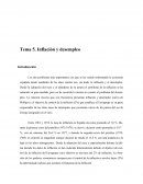 Inflación y desempleo