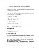 FICHA INFORMATIVA SOCIEDADES COOPERATIVAS DE PRODUCCIÓN Y SERVICIOS