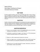 Avance Estudio de Mercado