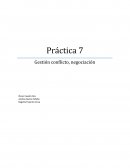 Práctica 7 Gestión conflicto, negociación