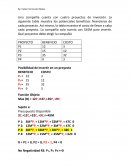 Ejercicio Modelo Toma de decisiones