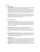 Ratios financieros empresa Multiexport