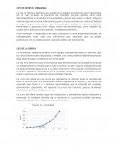 Trabajo de Oferta y Demanda