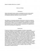 Ensayo servicio al cliente