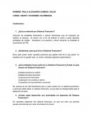 GRUPO F ECONOMÍA COLOMBIANA