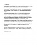 Justificacion e Hipotesis violencia en Honduras