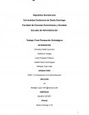 Trabajo Final Planeación Estratégica
