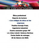Los códigos de ética en las empresas