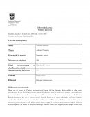 Informe Ardiente paciencia