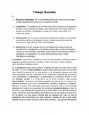 Trabajo Sociales. Comunismo, capitalismo, economía