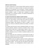 Objeto de estudio del derecho constitucional