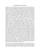 Interrogantes de los alumnos