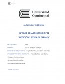 LABORATORIO FISICA “MEDICIÓN Y TEORÍA DE ERRORES”