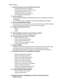 EXAMEN FINAL DE PROYECTOS. Página 1