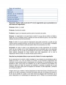 CRONICA DE UN AUMENTO FALLIDO