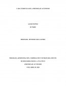 CARACTERISTICAS DEL APRENDIZAJE AUTONOMO