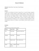 Propiedades físicas de los compuestos orgánicos analizados