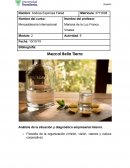 Análisis de la situación y diagnóstico empresarial Interno