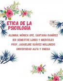 Etica de la psicologia