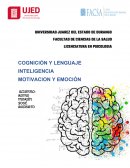 Cognición y Lenguaje