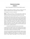 Resúmenes de sociología