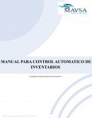 Manual de Usuario para crear Inventario Automatico en Excel