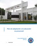 PLAN DE ADAPTACIÓN UNP