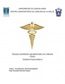 Cuestionario de un metodo que se llama electroanalgesia