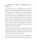 La evalución del potencial de aprendizaje desde la mediación