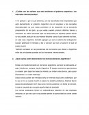 ¿Cuáles son las señales que está emitiendo el gobierno argentino a los mercados internacionales?