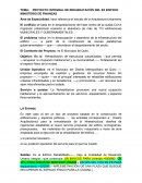 PROYECTO INTEGRAL DE REHABILITACIÓN DEL EX EDIFICIO MINISTERIO DE FINANZAS