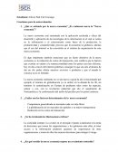 Principios de macroeconomia. ¿Qué se entiende por la nueva economía? ¿Es realmente nueva la “Nueva economía”?