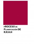 Planificacion estrategica de RRHH- CRUZ VERDE- Analisis