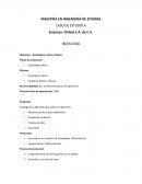 Intervención en Organizaciones: Caso de Estudio; Laboratorio Ordeal